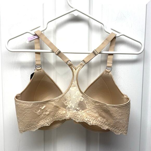 Maidenform Racerback Bra, Lightly Padded Cups, Nude, Size 36D, NWT - Picture 6 of 6